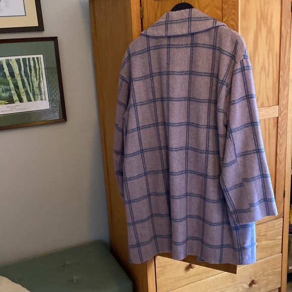 ASTR spring! Two button window pane plaid coat - Picture 4 of 11